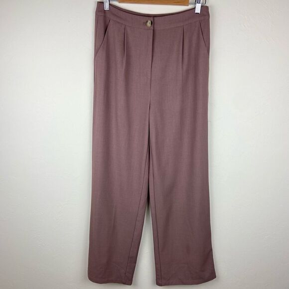 Altar’d State Wide Leg Trouser Pant - Brown - Picture 1 of 7